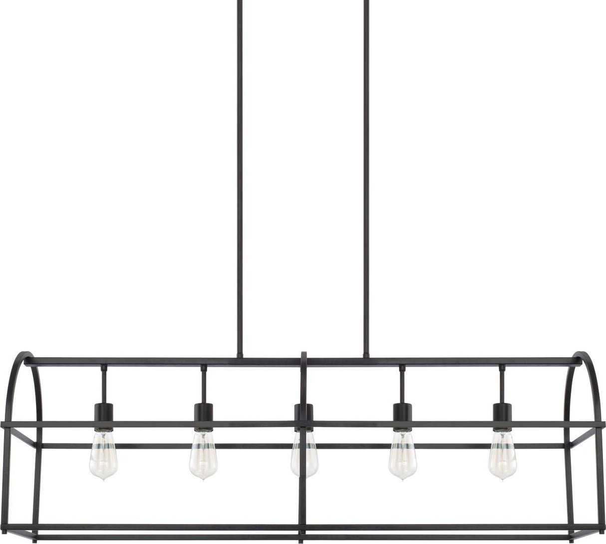 Capital Lighting 825751MB Aubrey 5 Light Island Matte Black