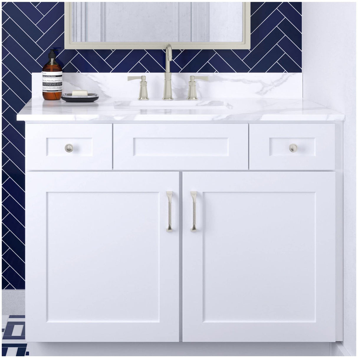 Jeffrey Alexander Z281-12ABSB 12" Center-to-Center Antique Brushed Satin Brass Cordova Appliance Handle