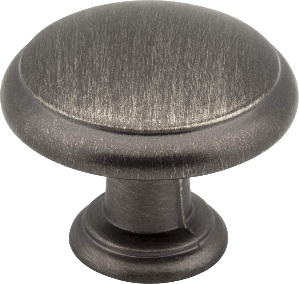 Elements 3940-BNBDL 1-3/16" Diameter Brushed Pewter Gatsby Cabinet Mushroom Knob