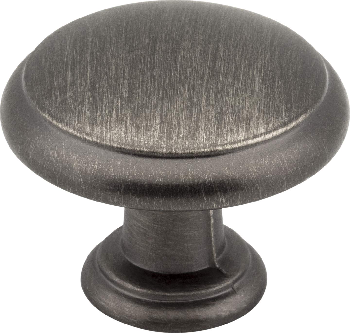 Elements 3940-BNBDL 1-3/16" Diameter Brushed Pewter Gatsby Cabinet Mushroom Knob