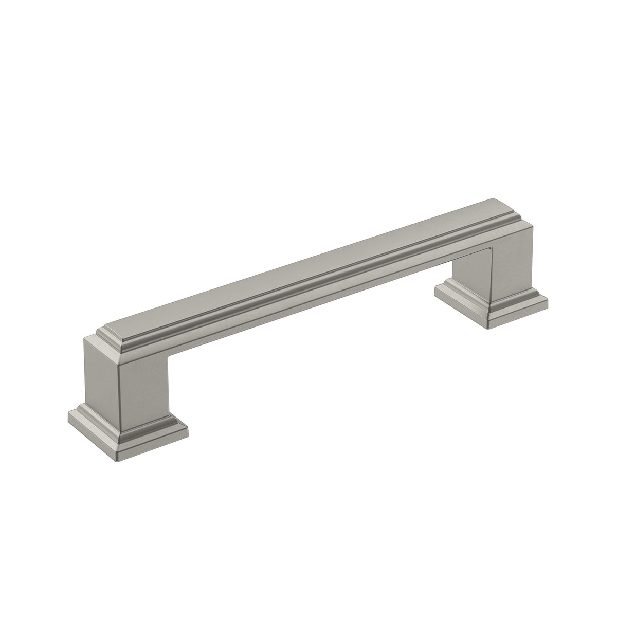 Amerock Cabinet Pull Satin Nickel 3-3/4 inch (96 mm) Center-to-Center Appoint 1 Pack Drawer Pull Cabinet Handle Cabinet Hardware