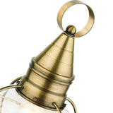 Livex Lighting 26902-01 Newburyport 1 Light 15 inch Antique Brass Outdoor Post Top Lantern