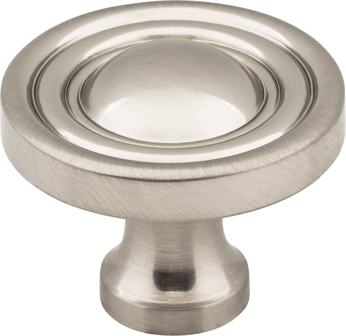 Jeffrey Alexander 818BNBDL 1-3/8" Diameter Brushed Pewter Round Bella Cabinet Knob