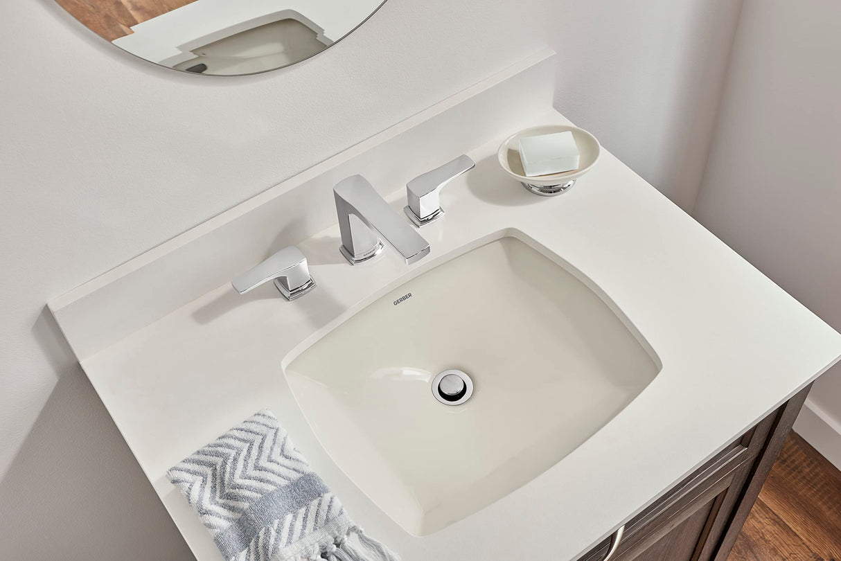 Gerber D304170 Tribune Two Handle Widespread Bathroom Faucet - Chrome