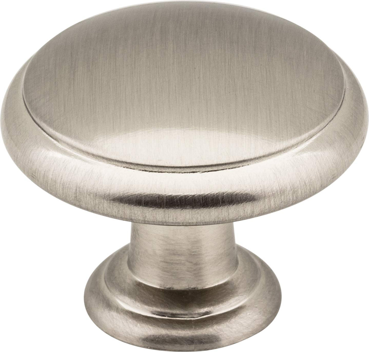 Elements 3940-BNBDL 1-3/16" Diameter Brushed Pewter Gatsby Cabinet Mushroom Knob