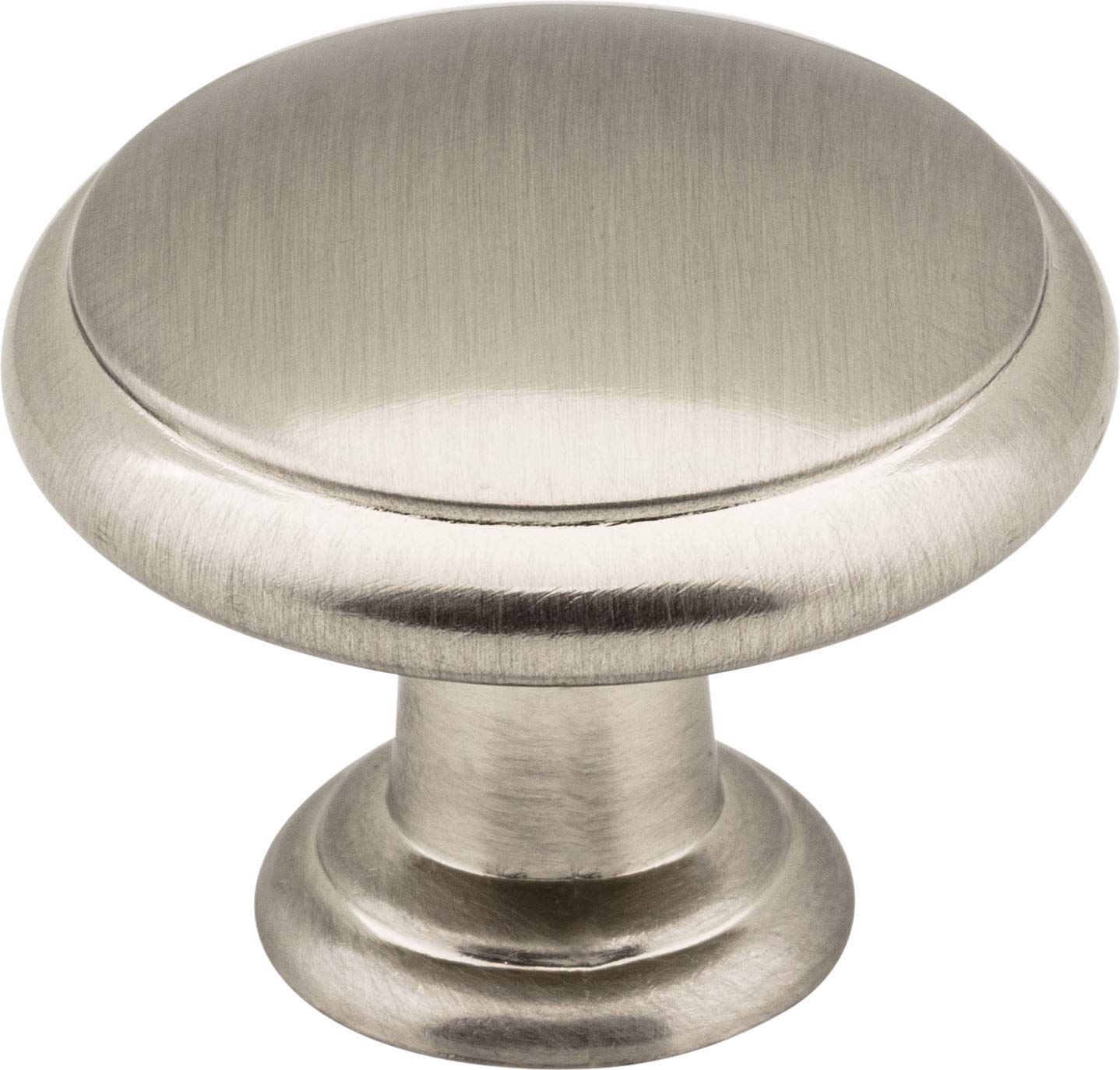 Elements 3940-BNBDL 1-3/16" Diameter Brushed Pewter Gatsby Cabinet Mushroom Knob