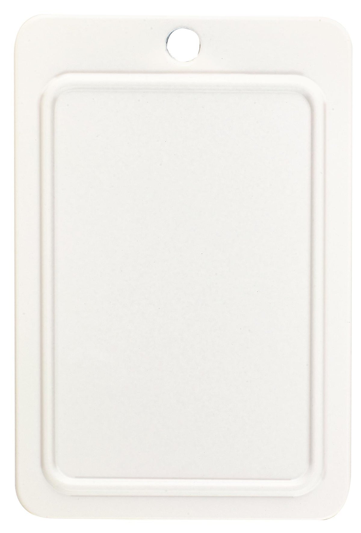 Amerock Touch Cabinet Catch White 1-11/16 inch (43 mm) Length 1 Pack Door Catch Cabinet Door Latch