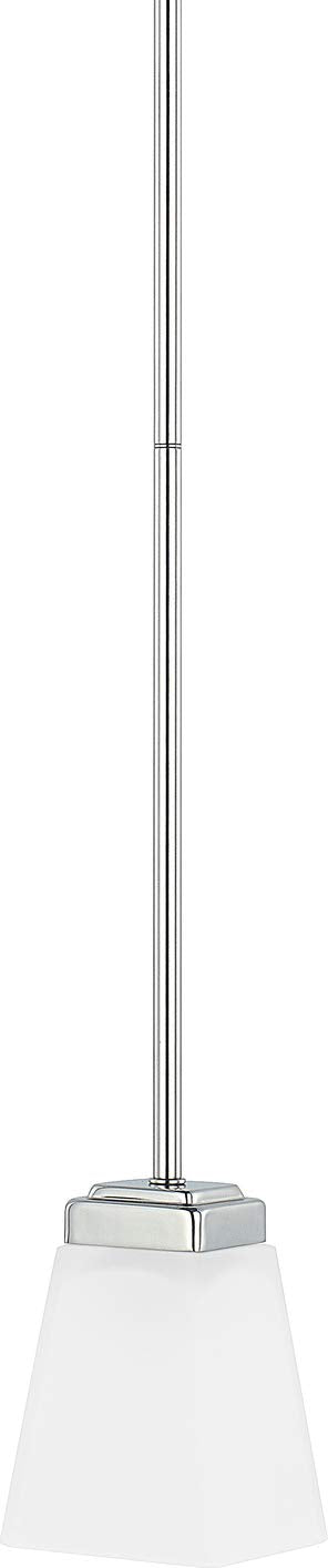 Capital Lighting 314411PN-334 Baxley 1 Light Pendant Polished Nickel