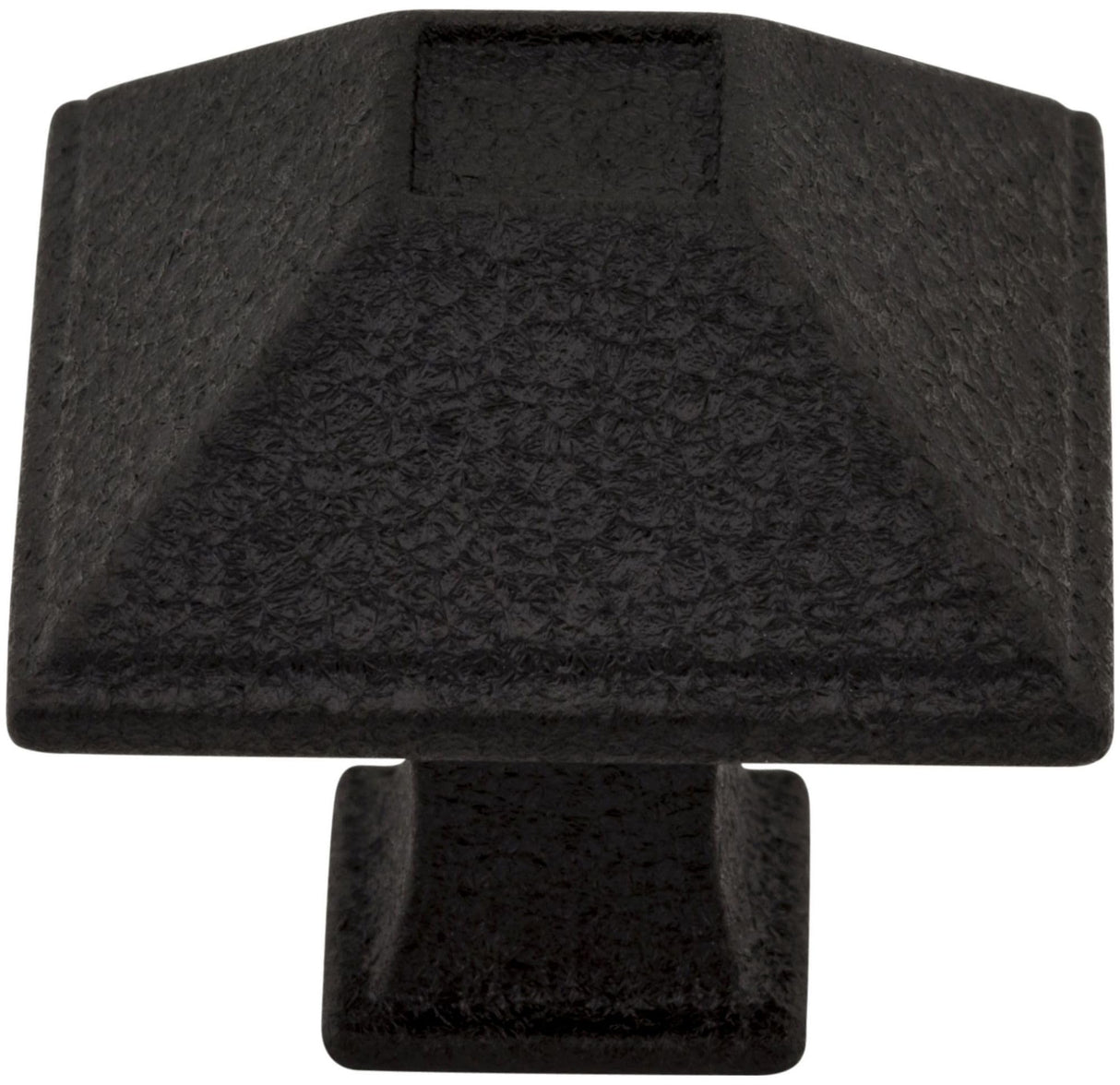 Jeffrey Alexander 602S-DMAC 1-1/4" Overall Length Distressed Oil Rubbed Bronze Square Tahoe Cabinet Knob