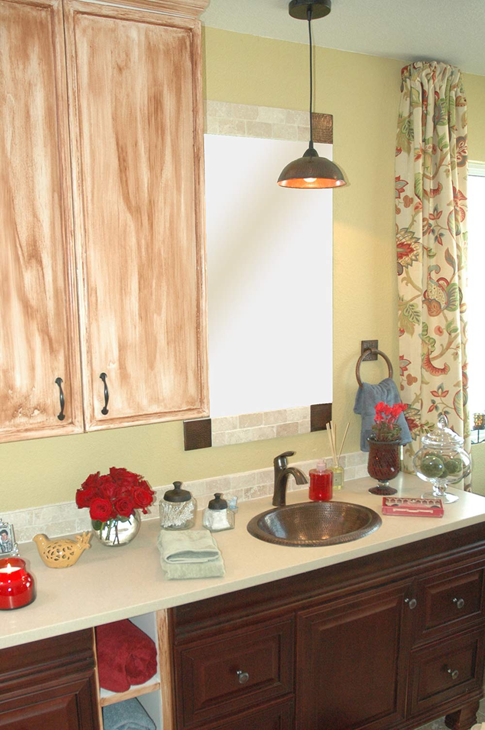 Premier Copper Products SH-L200DB Hand Hammered Copper 8.5-Inch Dome Pendant Light Shade