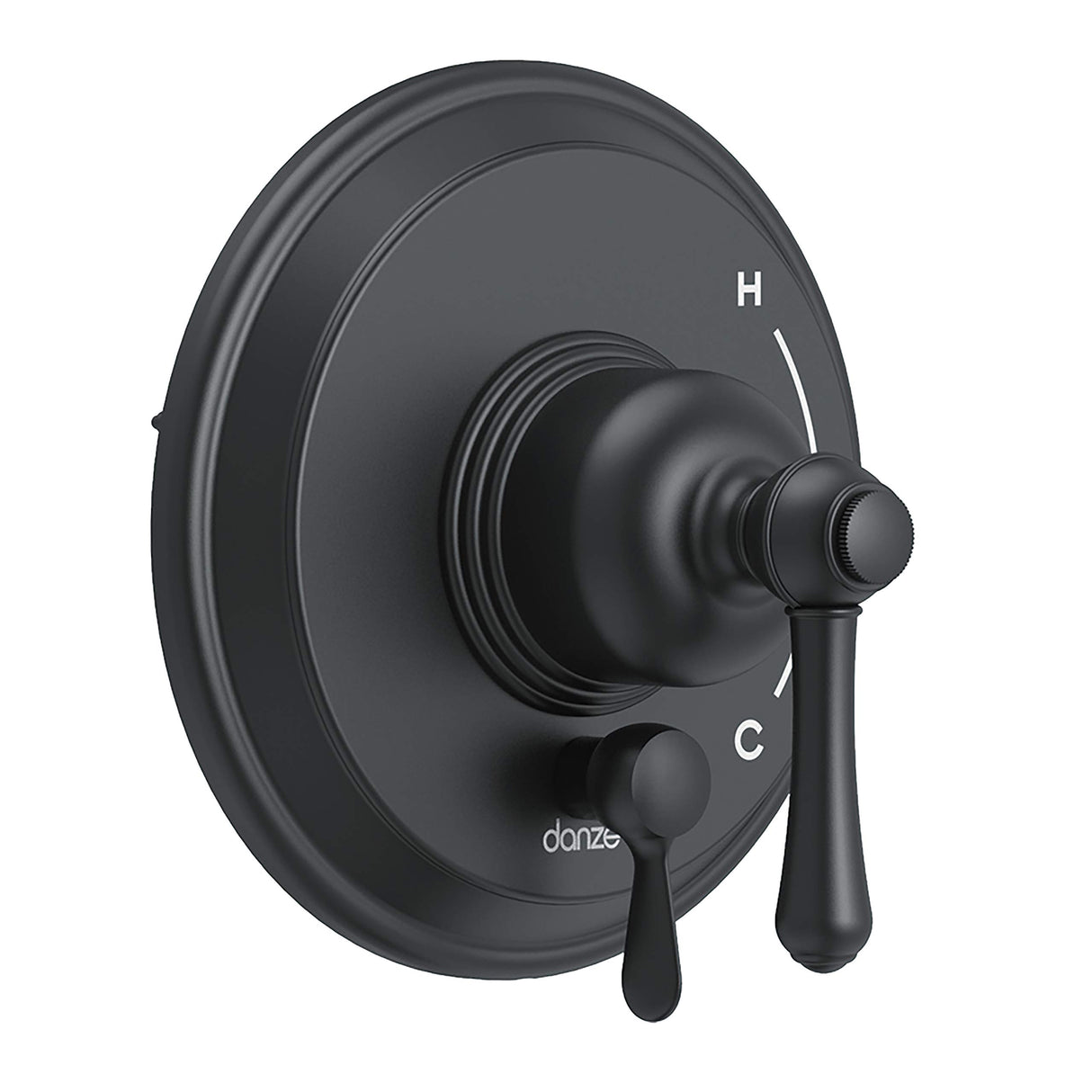 Gerber D500457BSTC Satin Black Opulence Valve-only Trim Kit, Diverter On Valve