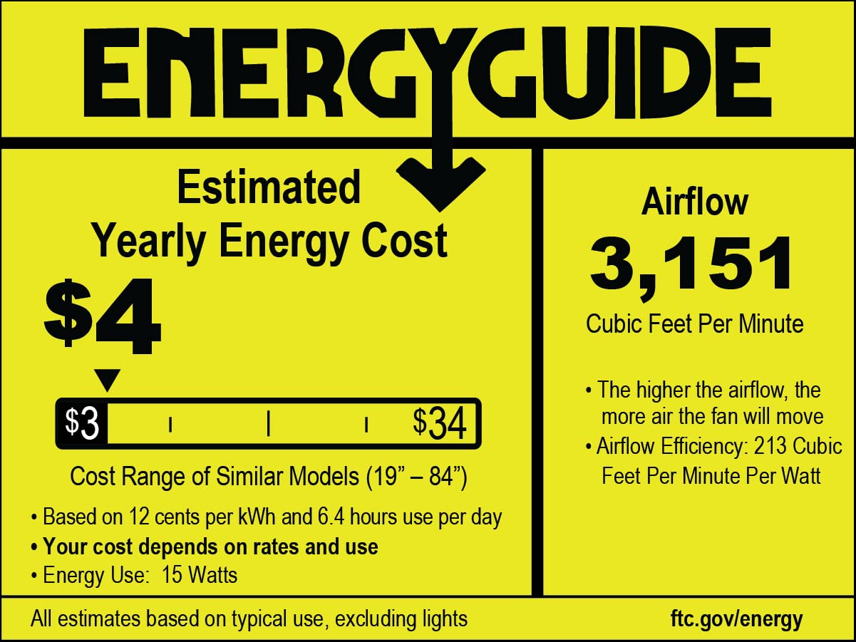 Matthews Fan NK-BRBR-BK-42 Nan 6-speed ceiling fan in Brushed Brass finish with 42” solid matte black wood blades