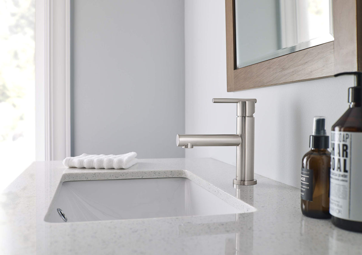 Gerber D224158BN Brushed Nickel Parma Single Handle Lavatory Faucet