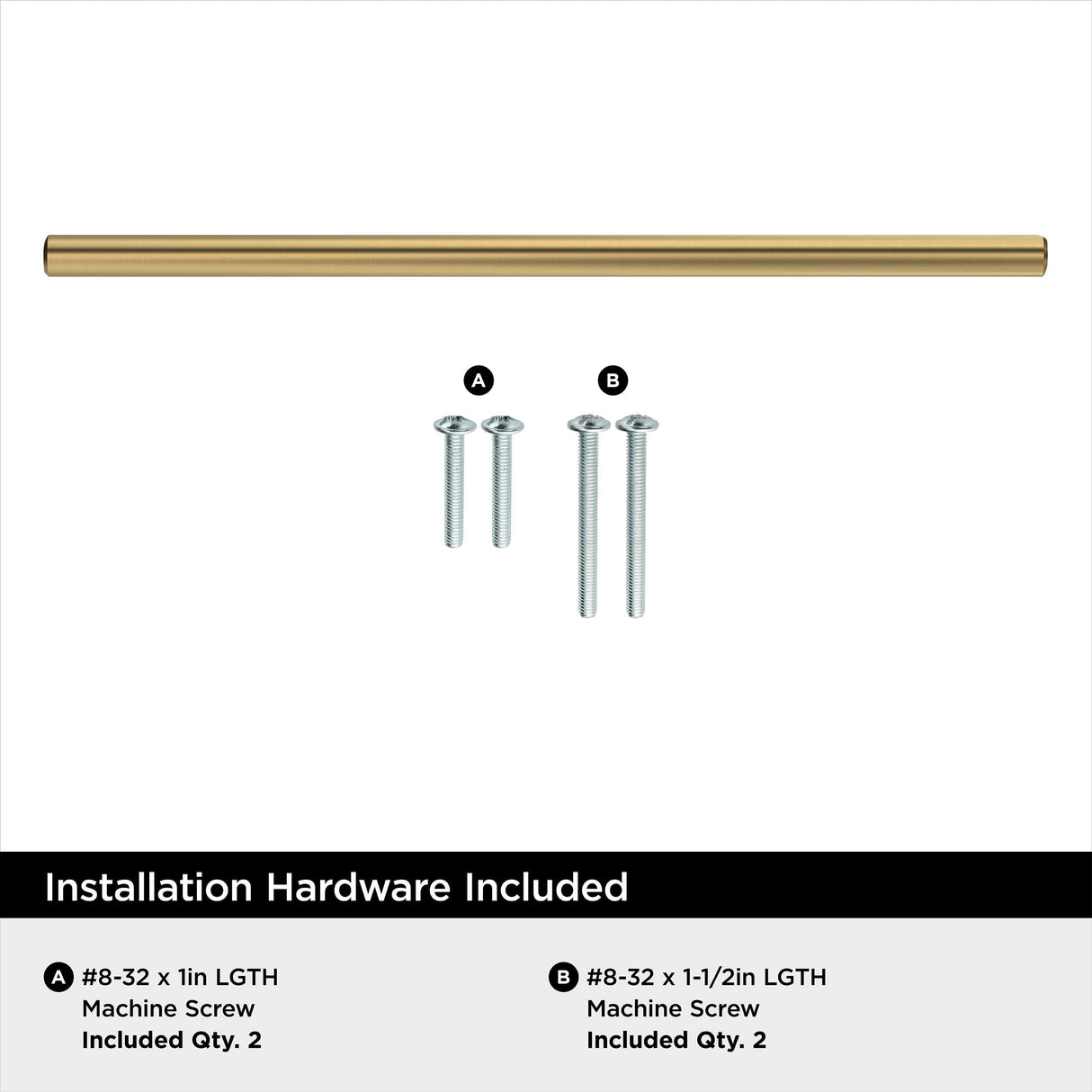 Amerock BP40521CZ Champagne Bronze Cabinet Pull 8-13/16 inch (224mm) Center-to-Center Cabinet Hardware Bar Pulls Furniture Hardware Drawer Pull