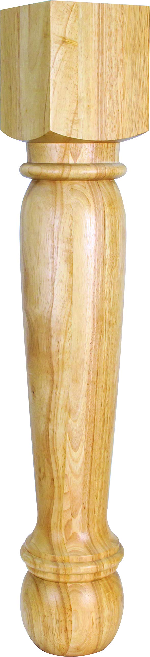 Hardware Resources P23-5-42-CH 5" W x 5" D x 42" H Cherry Fluted Acanthus Post