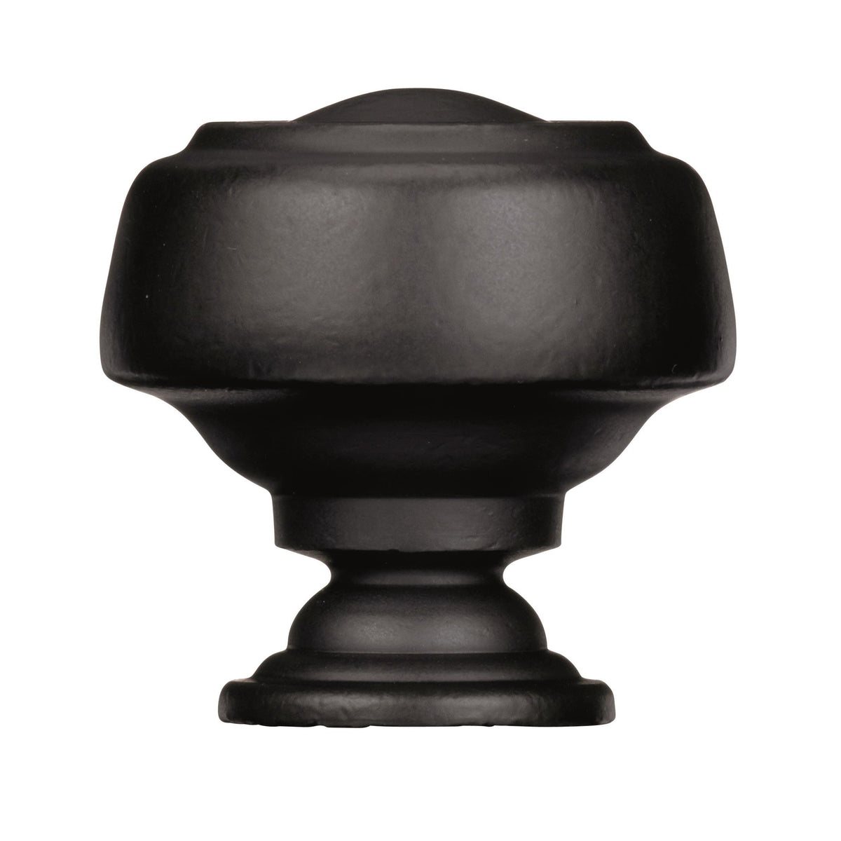 Amerock Cabinet Knob Black Bronze 1-5/8 inch (41 mm) Diameter Kane 1 Pack Drawer Knob Cabinet Hardware