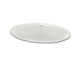MAAX 100028-103-001-100 Tympani 72 x 42 Acrylic Drop-in Center Drain Aeroeffect Bathtub in White