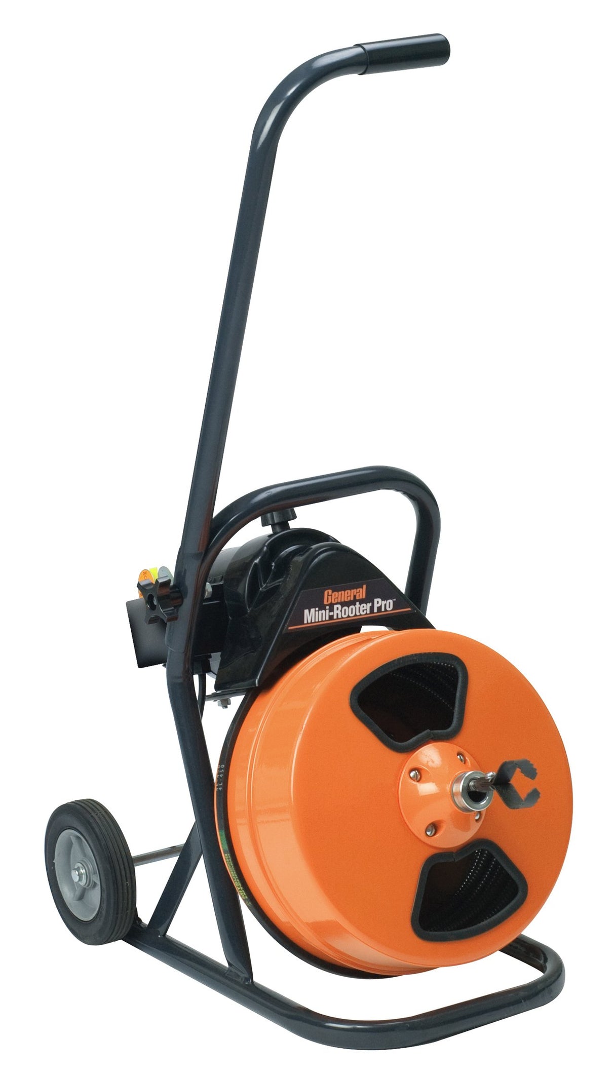 General Wire MRP-B Mini-Rooter Pro Package w/ 75EM2 (75' x 3/8") Cable, MRCS Cutter Set