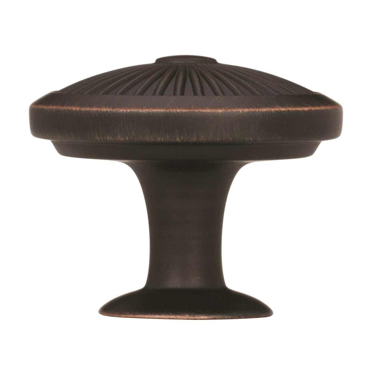 Amerock Cabinet Knob Oil Rubbed Bronze 1-3/8 inch (35 mm) Diameter Crawford 1 Pack Drawer Knob Cabinet Hardware