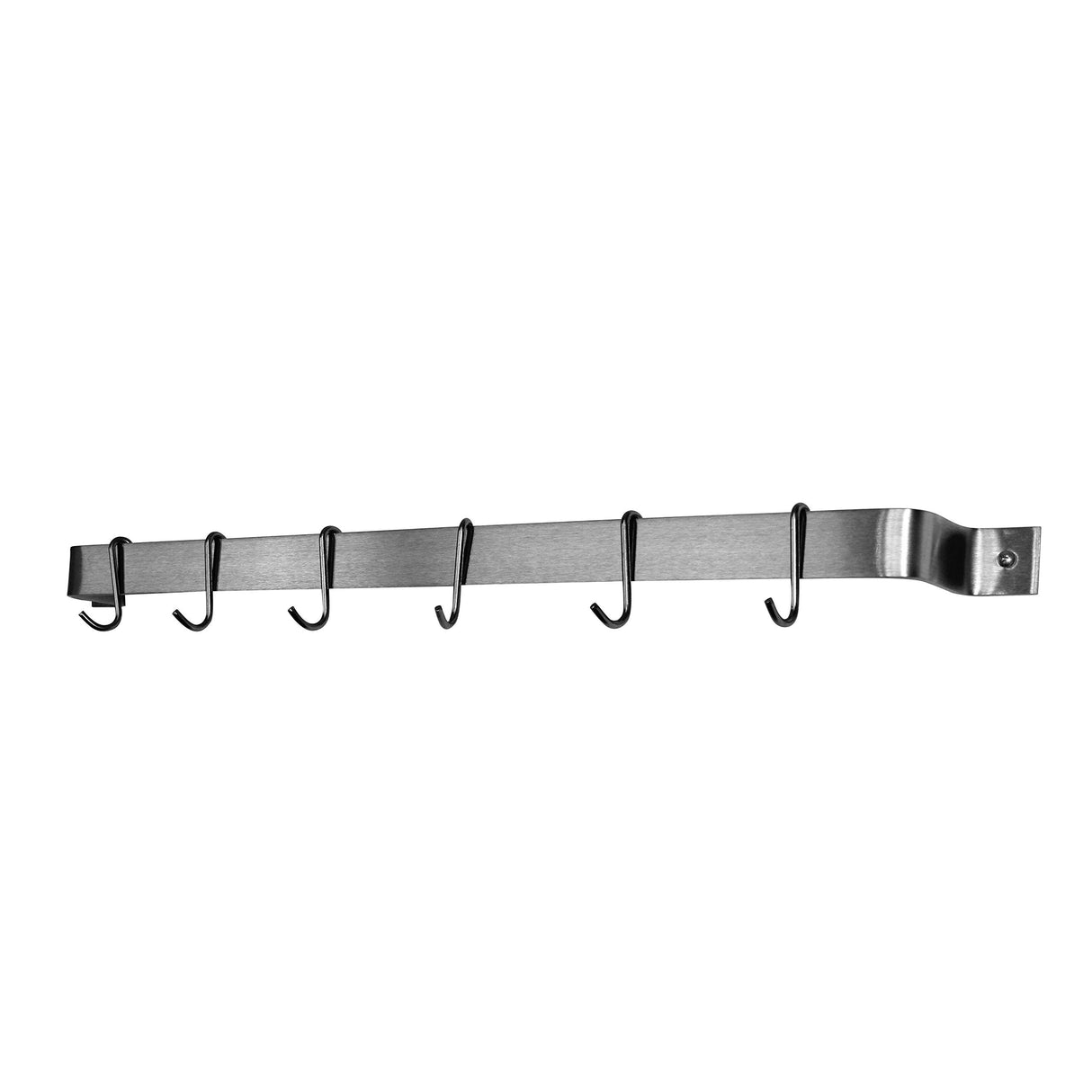 Enclume OWR2 SS 30" Easy Mount Wall Rack w/ 6 Hooks SS