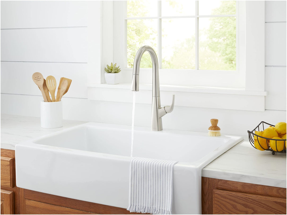 Gerber D454419SS Stainless Steel Vaughn Single Handle Pull-down Kitchen Faucet