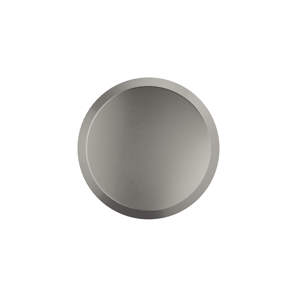 Amerock Cabinet Knob Satin Nickel 1-1/4 inch (32mm) Diameter Premise 1Pack Drawer Knob Cabinet Hardware