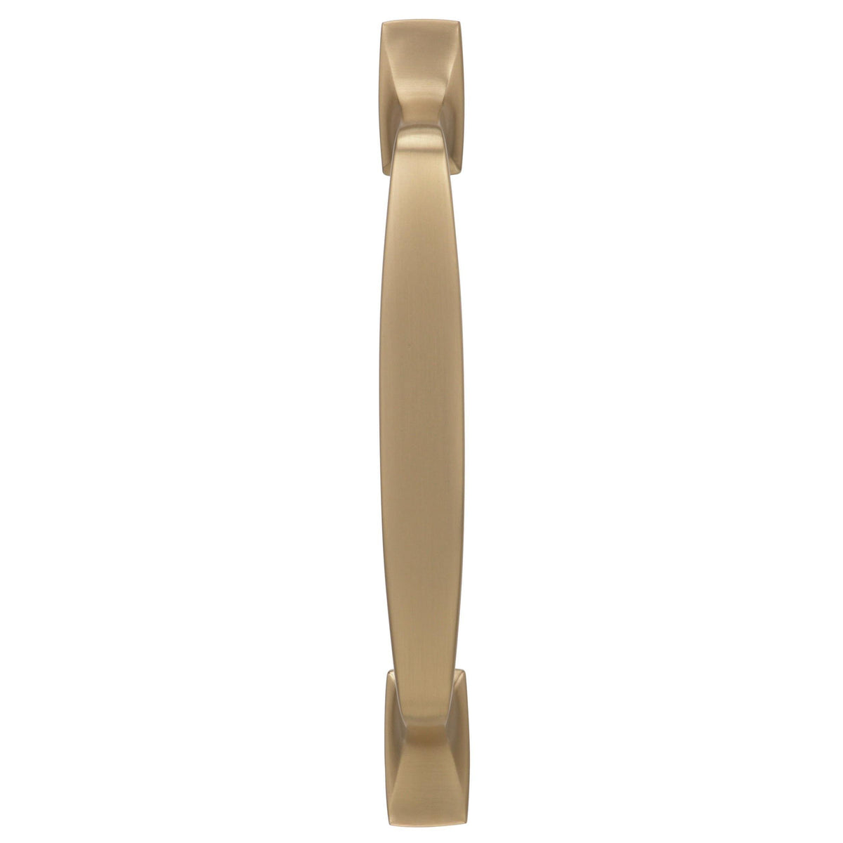 Amerock Cabinet Pull Golden Champagne 3-3/4 inch (96 mm) Center to Center Highland Ridge 1 Pack Drawer Pull Drawer Handle Cabinet Hardware