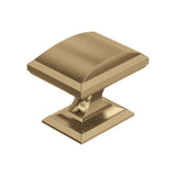 Amerock Cabinet Knob |Champagne Bronze 1-1/4 in (32 mm) Length Drawer Knob Candler Kitchen and Bath Hardware Furniture Hardware