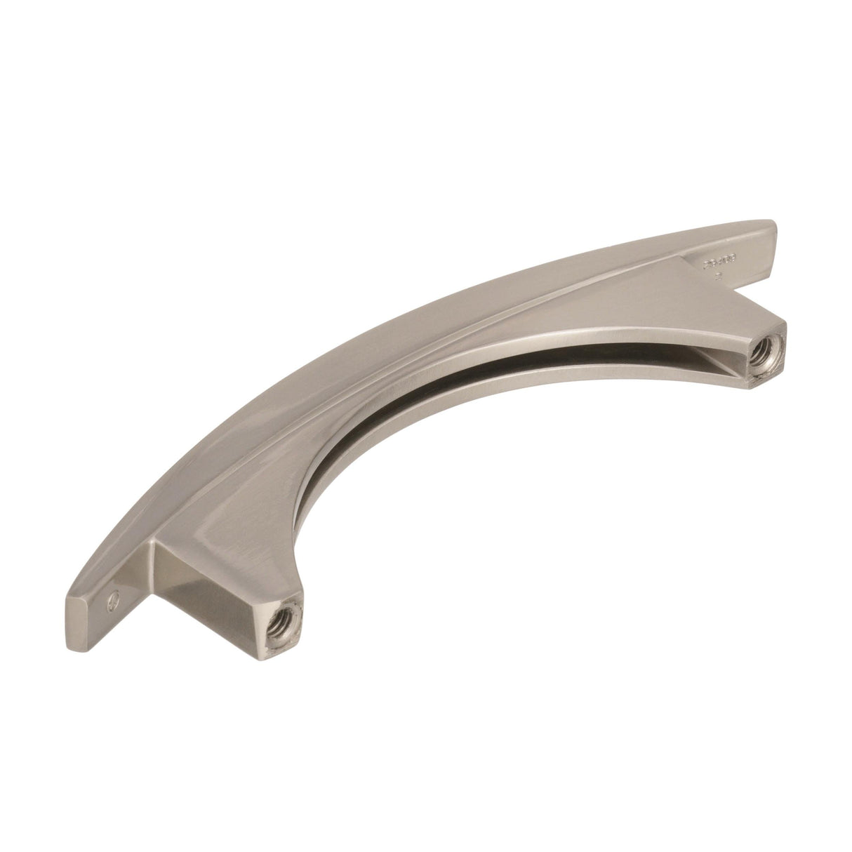 Amerock Cabinet Pull Satin Nickel 3 inch (76 mm) Center to Center Essential'Z 1 Pack Drawer Pull Drawer Handle Cabinet Hardware