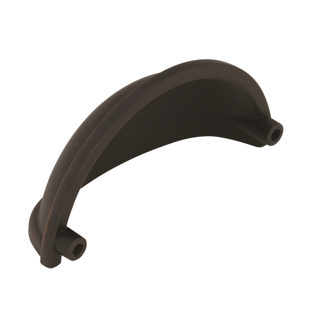 Amerock Cabinet Cup Pull Oil Rubbed Bronze 3 inch (76 mm) Center to Center Cup Pulls 1 Pack Drawer Pull Drawer Handle Cabinet Hardware