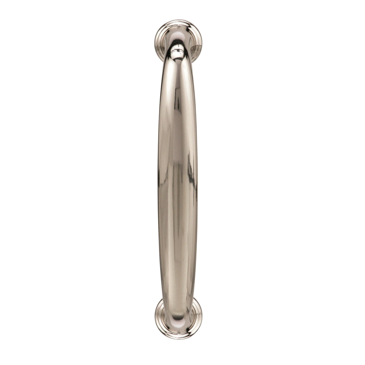 Amerock Cabinet Pull Polished Nickel 3-3/4 inch (96 mm) Center to Center Kane 1 Pack Drawer Pull Drawer Handle Cabinet Hardware
