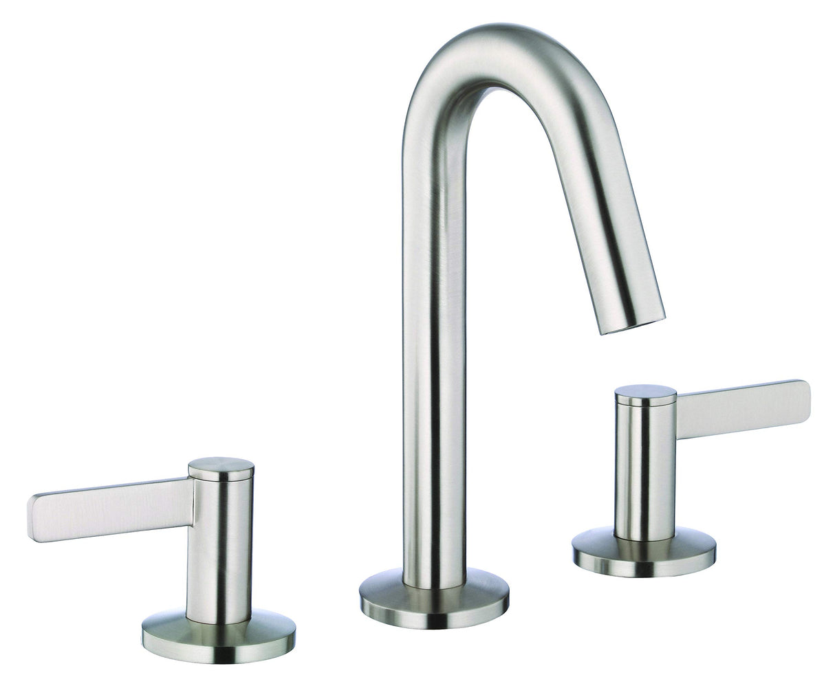 Gerber D303130BN Brushed Nickel Amalfi Two Handle Widespread Lavatory Faucet