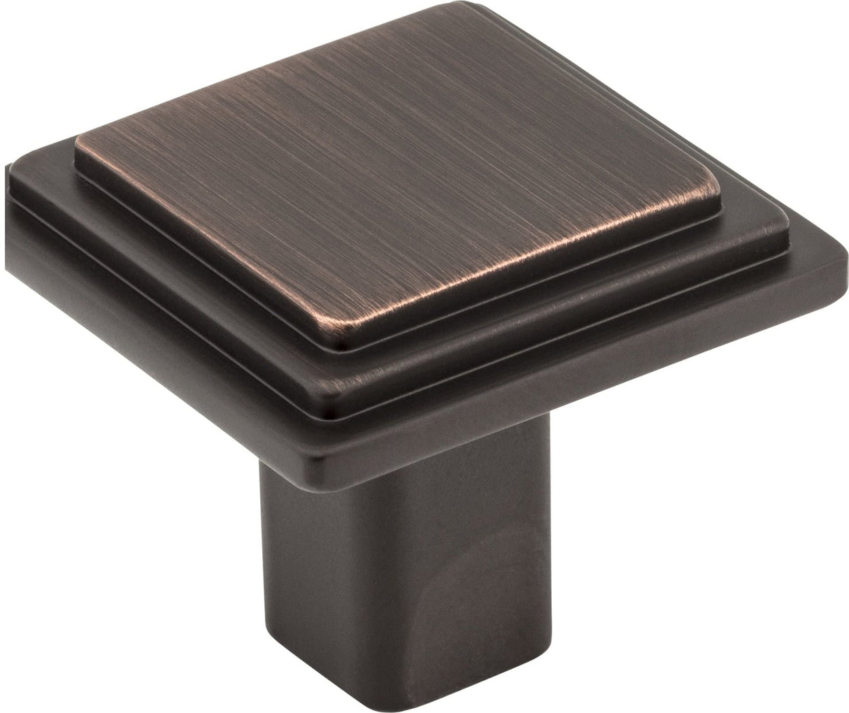 Elements 351L-BNBDL 1-1/4" Overall Length Brushed Pewter Square Calloway Cabinet Knob