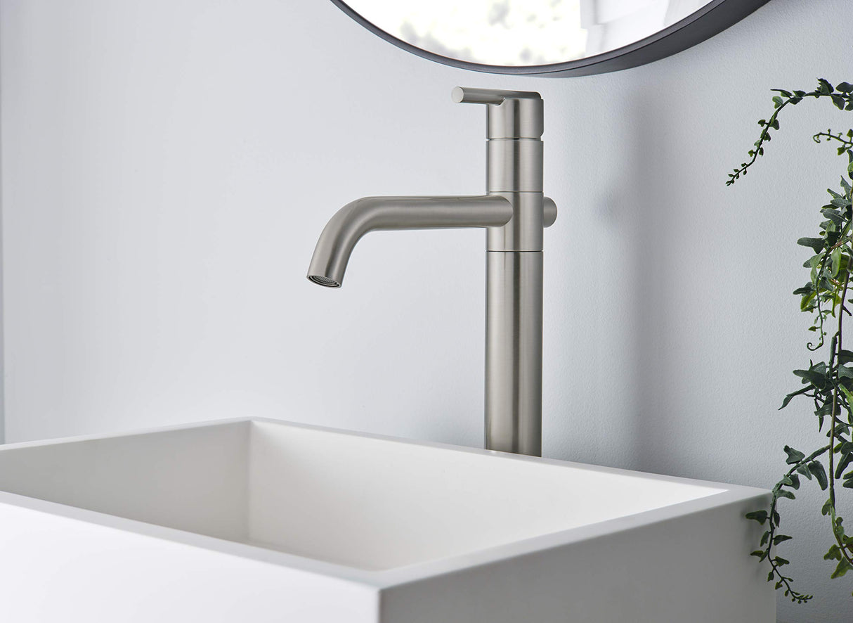 Gerber D225158BN Brushed Nickel Parma Single Handle Vessel Filler