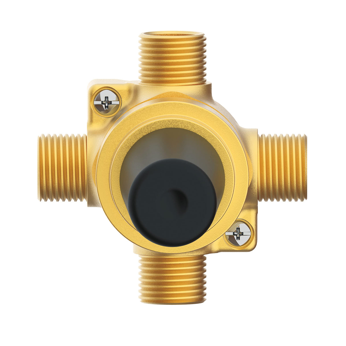 Gerber D130010BT Single Handle 1/2" 4-port/3-outlet Shower Diverter Valve (PAUSE/A/B...