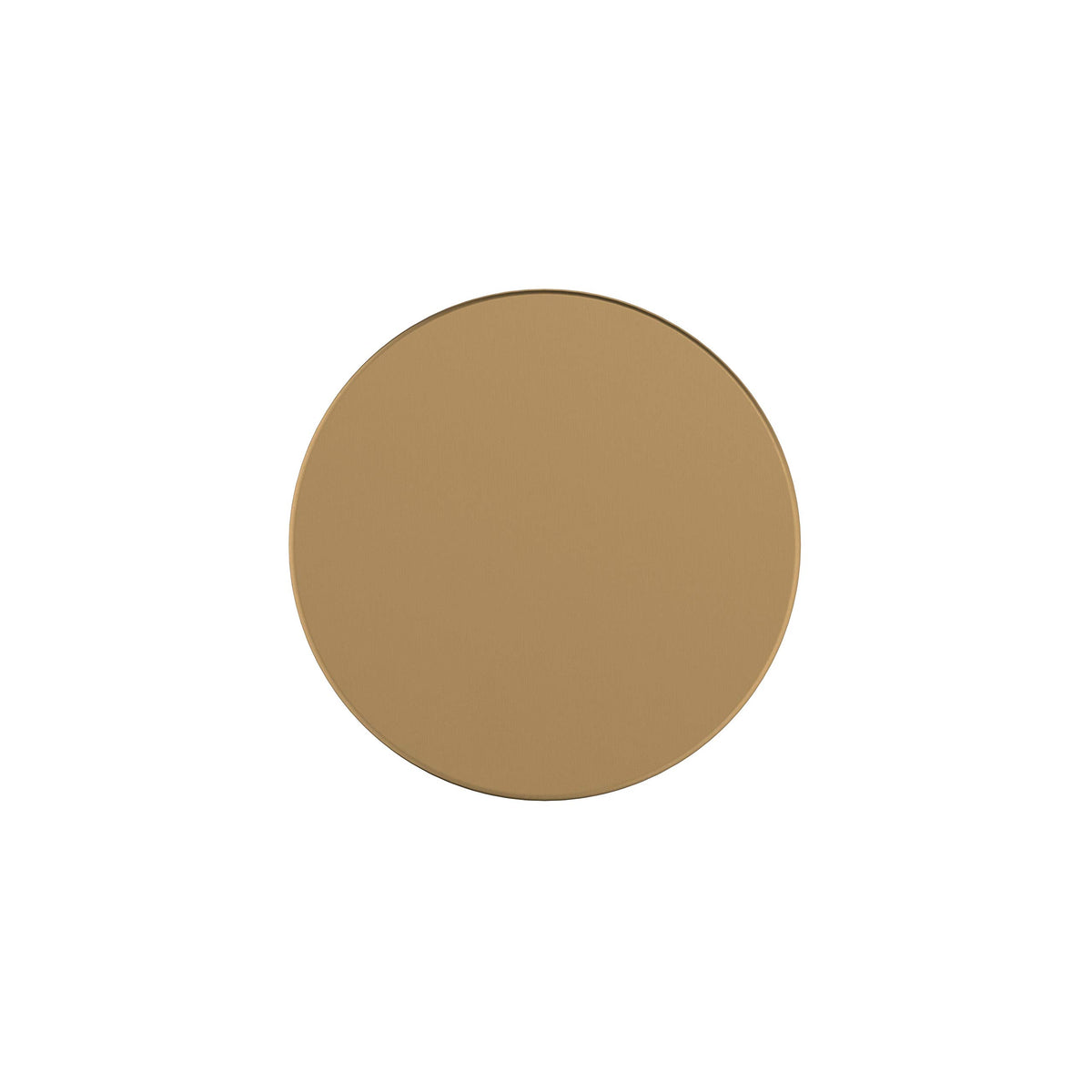 Amerock Cabinet Knob Champagne Bronze 1-1/4 inch (32 mm) Diameter Radius 1 Pack Drawer Knob Cabinet Hardware
