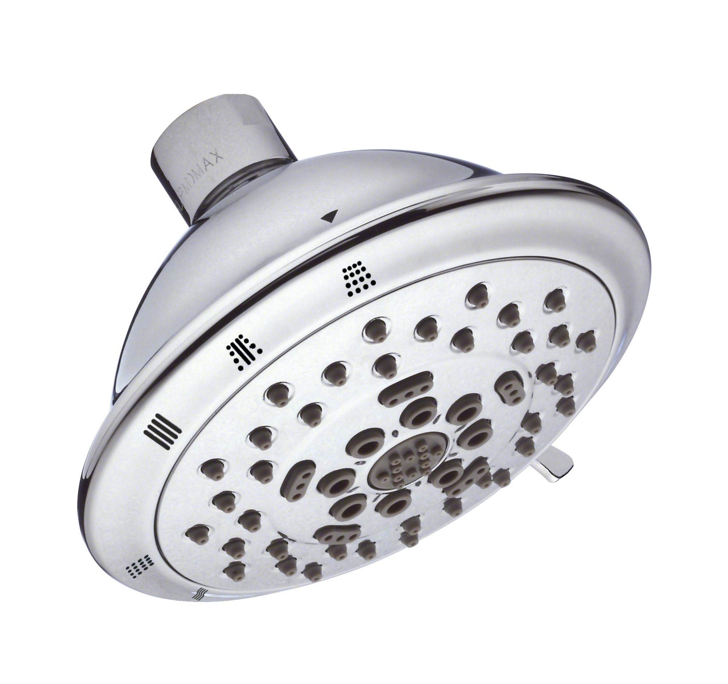 Gerber D460035 Chrome Florin 4 1/2" 5-function Showerhead, 2.0GPM