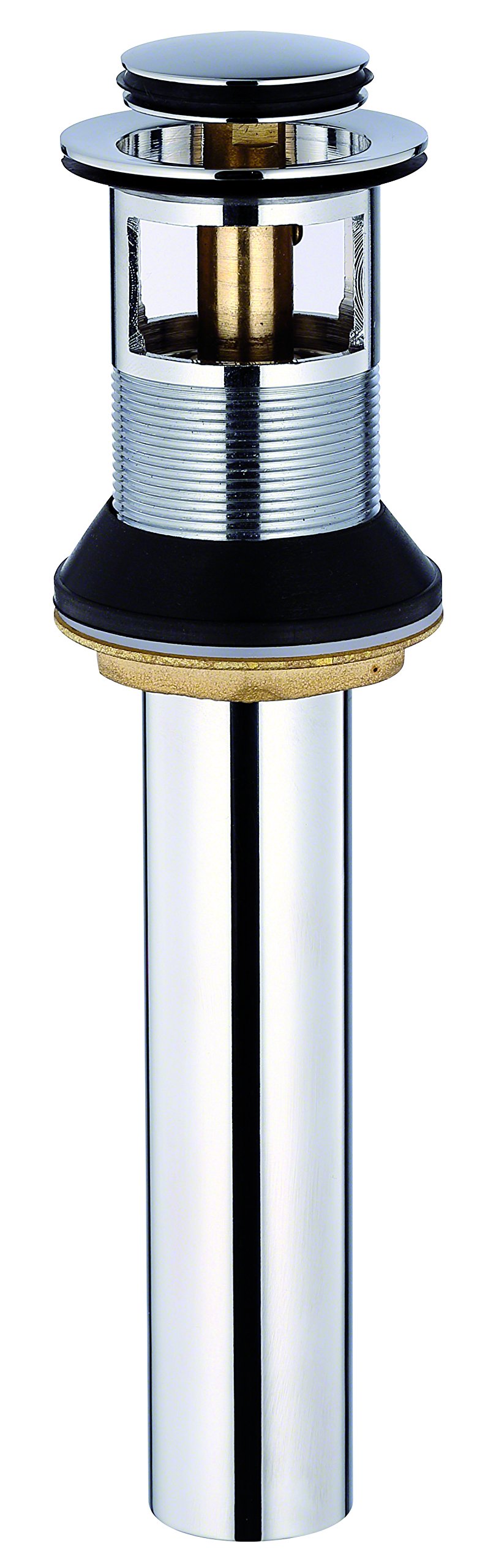 Gerber DA505918 Chrome 1 1/4" Metal Touch-down Drain Assembly