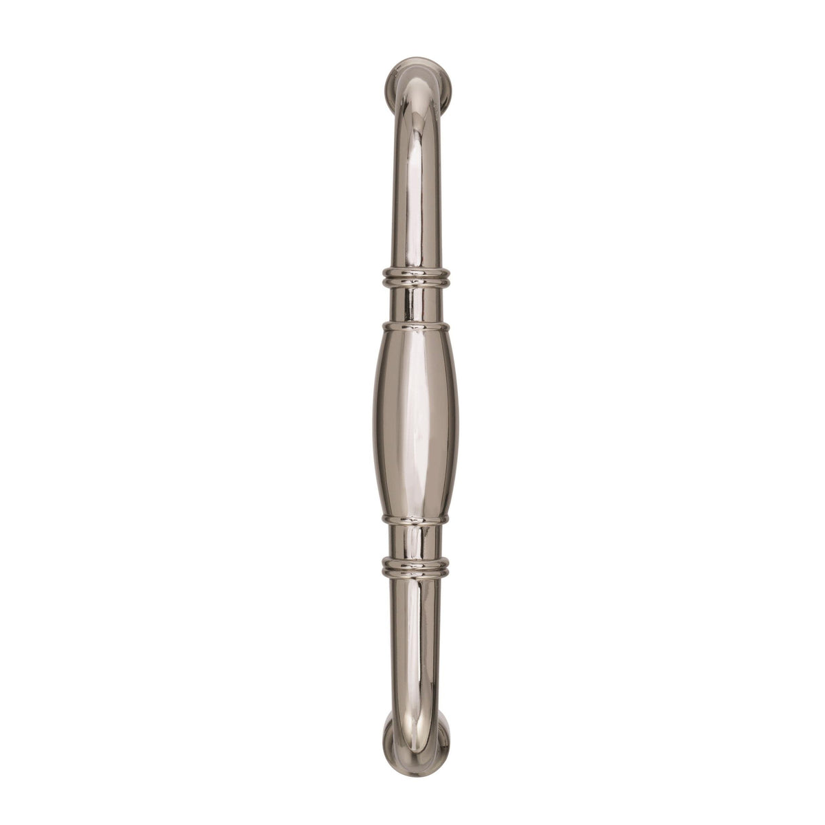 Amerock Cabinet Pull Polished Nickel 6-5/16 inch (160 mm) Center to Center Granby 1 Pack Drawer Pull Drawer Handle Cabinet Hardware