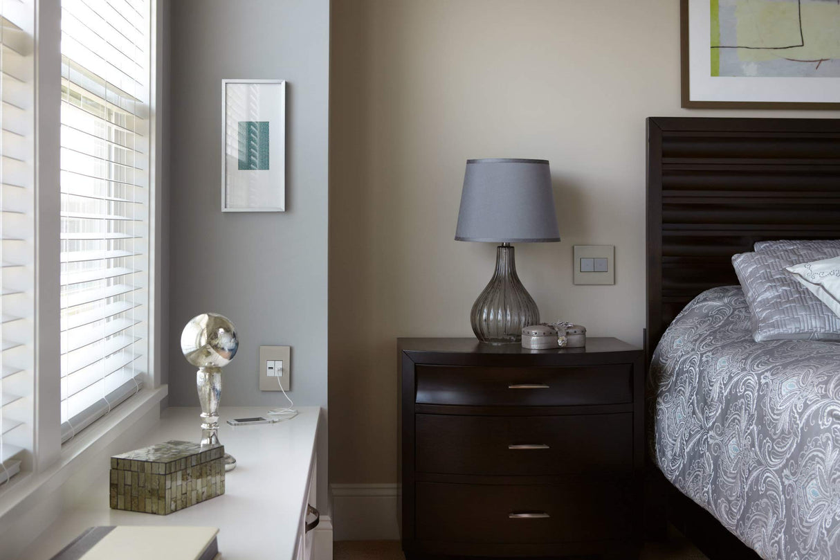 Legrand Adorne Brushed Stainless Steel, 2-Gang Wall Plate AWC2GBS4