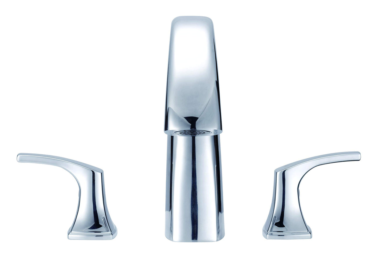 Gerber D300918T Chrome Vaughn Three Piece Roman Tub Trim Kit