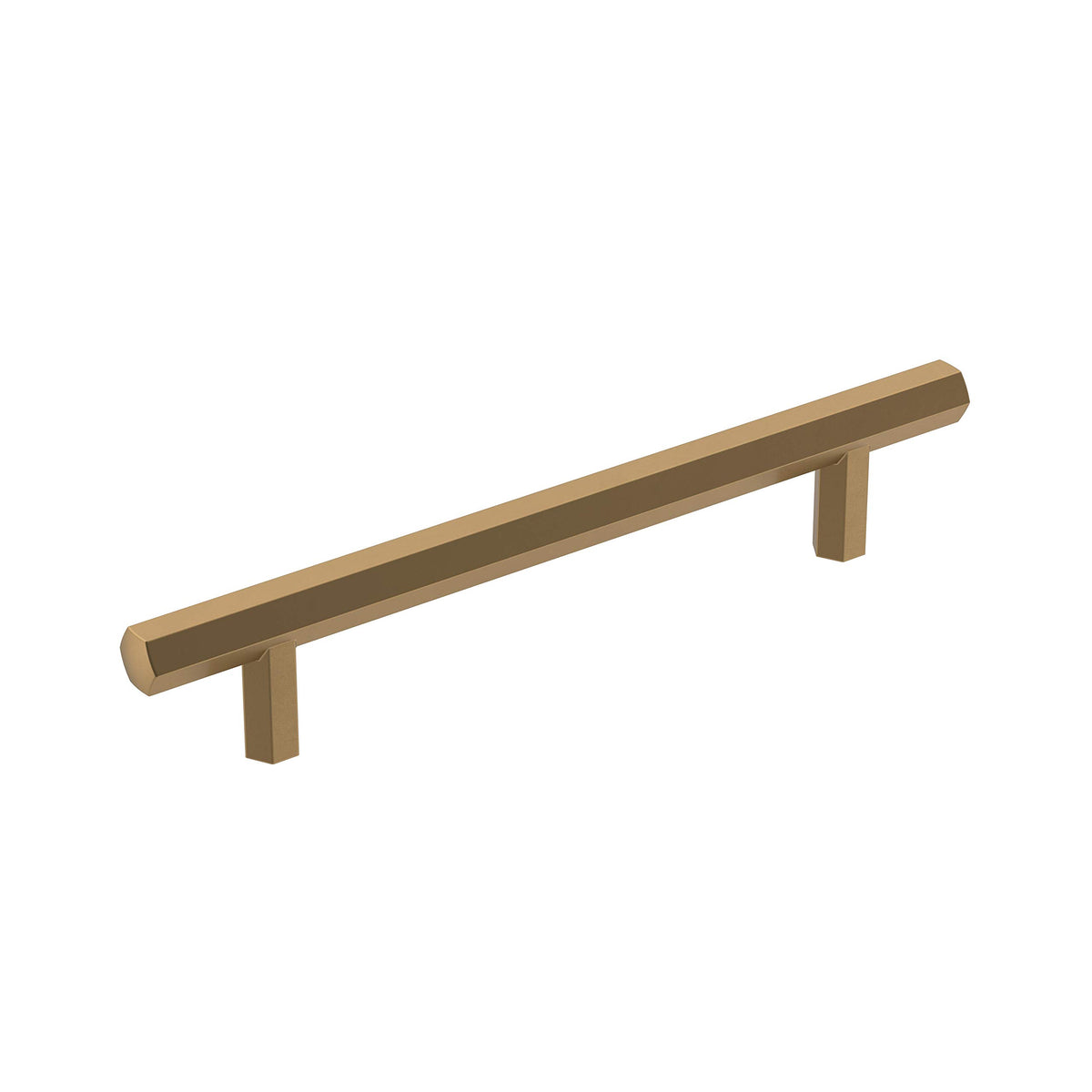 Amerock Cabinet Pull Champagne Bronze 5-1/16 inch (128 mm) Center-to-Center Caliber 1 Pack Drawer Pull Cabinet Handle Cabinet Hardware