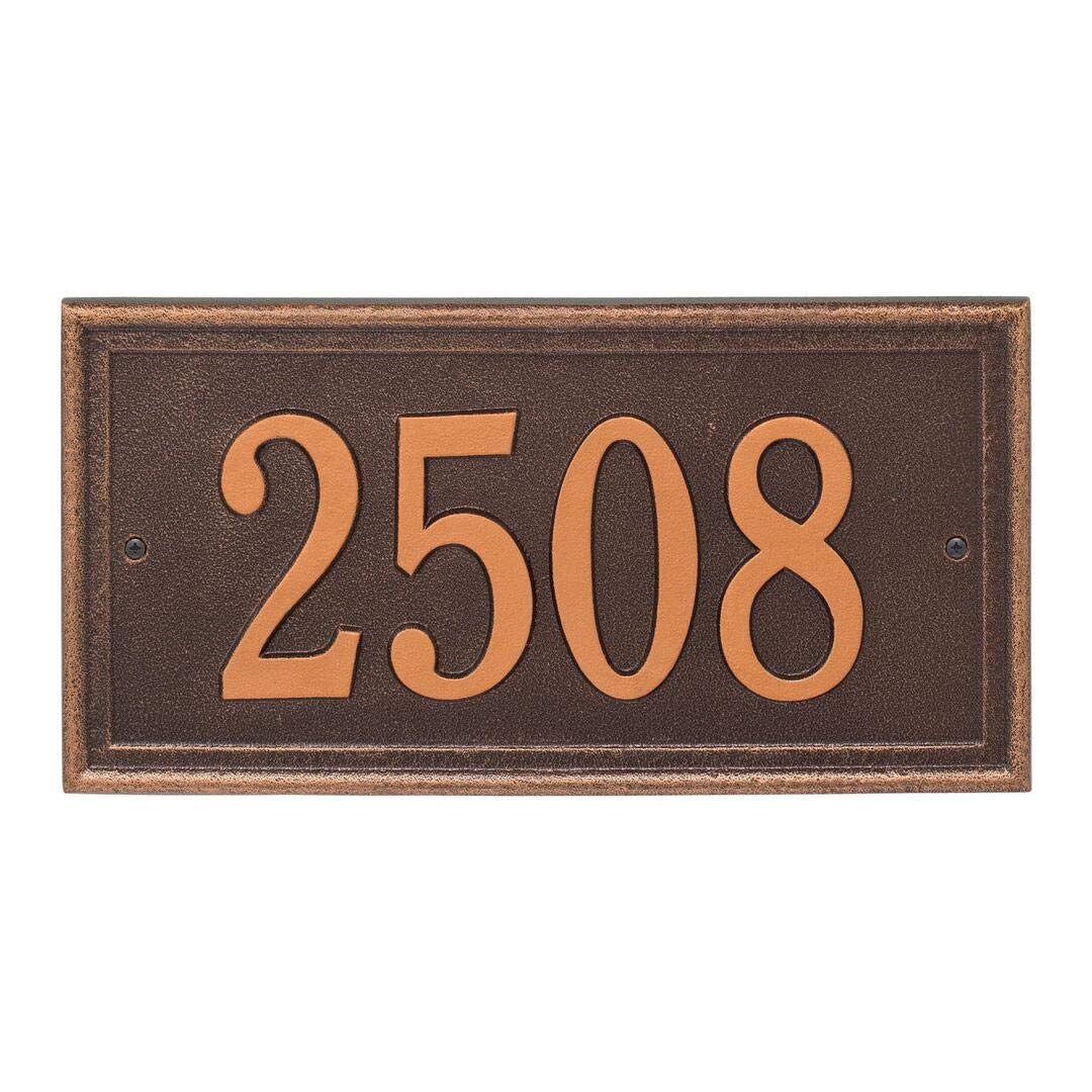 Whitehall 3330AC - Personalized Masons Rectangle Plaque - Standard - 1 line