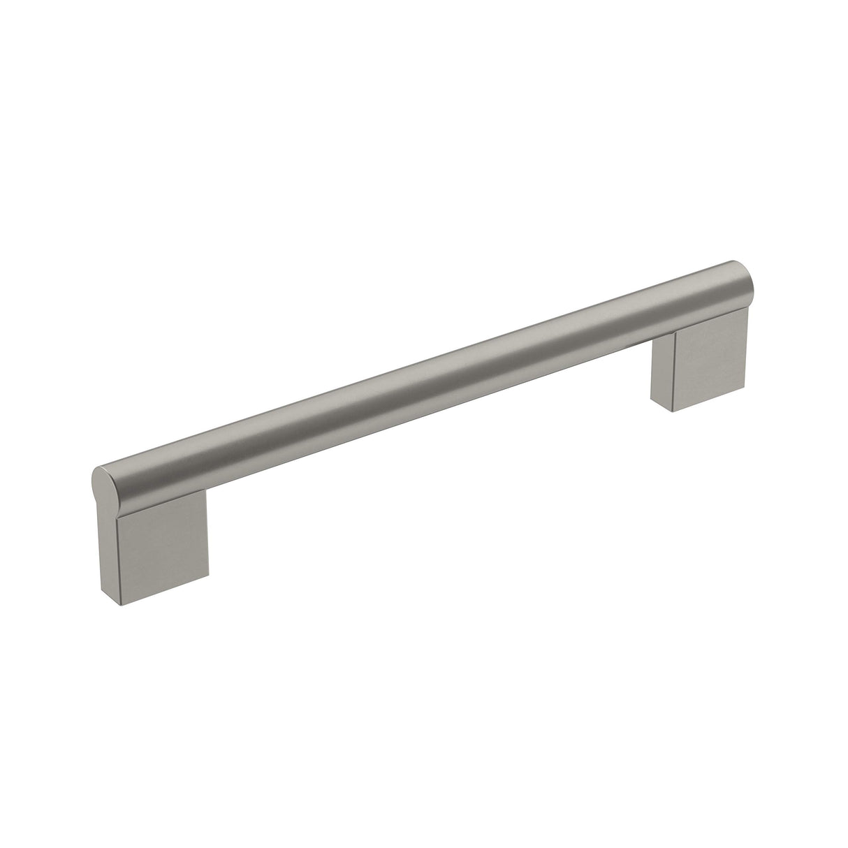 Amerock Cabinet Pull Satin Nickel 6-5/16 inch (160 mm) Center-to-Center Versa 1 Pack Drawer Pull Cabinet Handle Cabinet Hardware