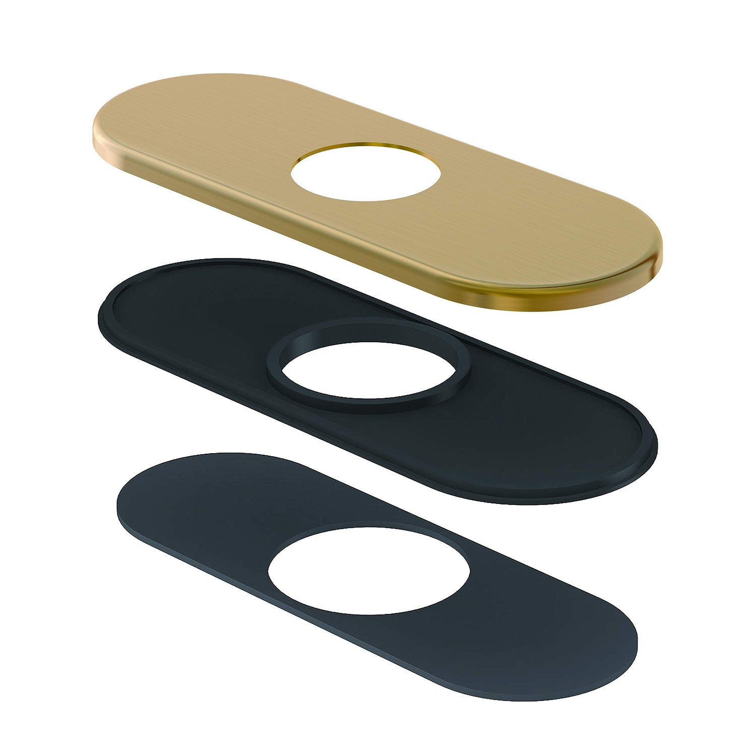 Gerber DA667229BB Brushed Bronze Cover Plate Assembly for 4" Centerset Lavatory Faucet