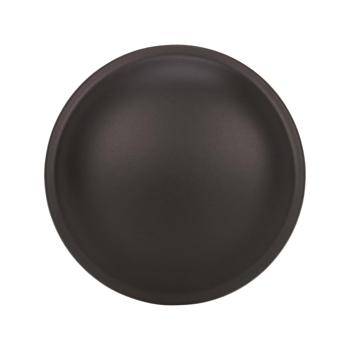 Amerock Cabinet Knob Matte Black 1-1/4 inch (32 mm) Diameter Everyday Heritage 1 Pack Drawer Knob Cabinet Hardware