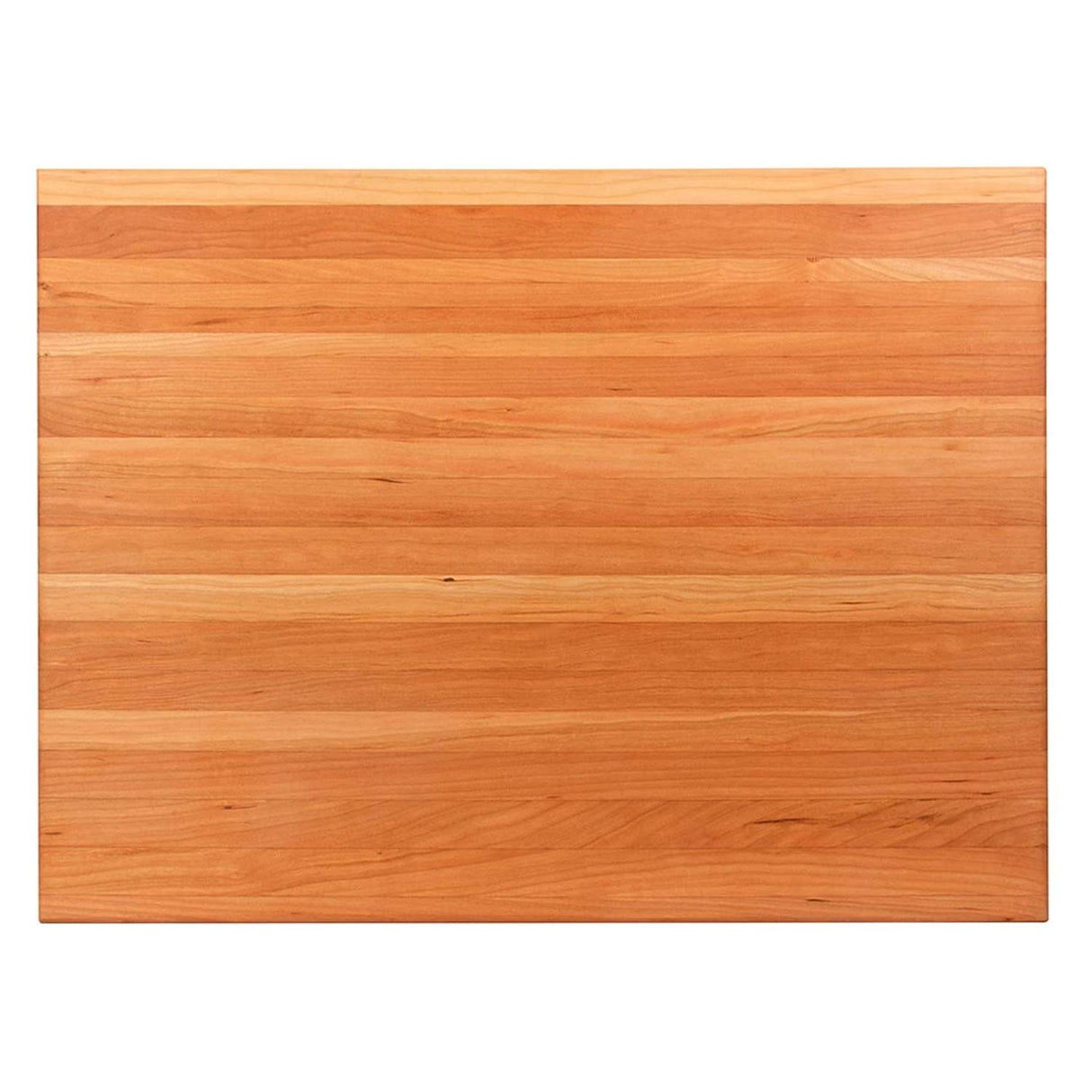 John Boos CHY-R02 Cherry Wood Cutting Board for Kitchen Prep, 1.5 Inch Thick, Large Edge Grain Rectangular Reversible Charcuterie Block, 24" x 18" 1.5" 24X18X1.5 CHY-EDGE GR-REV-