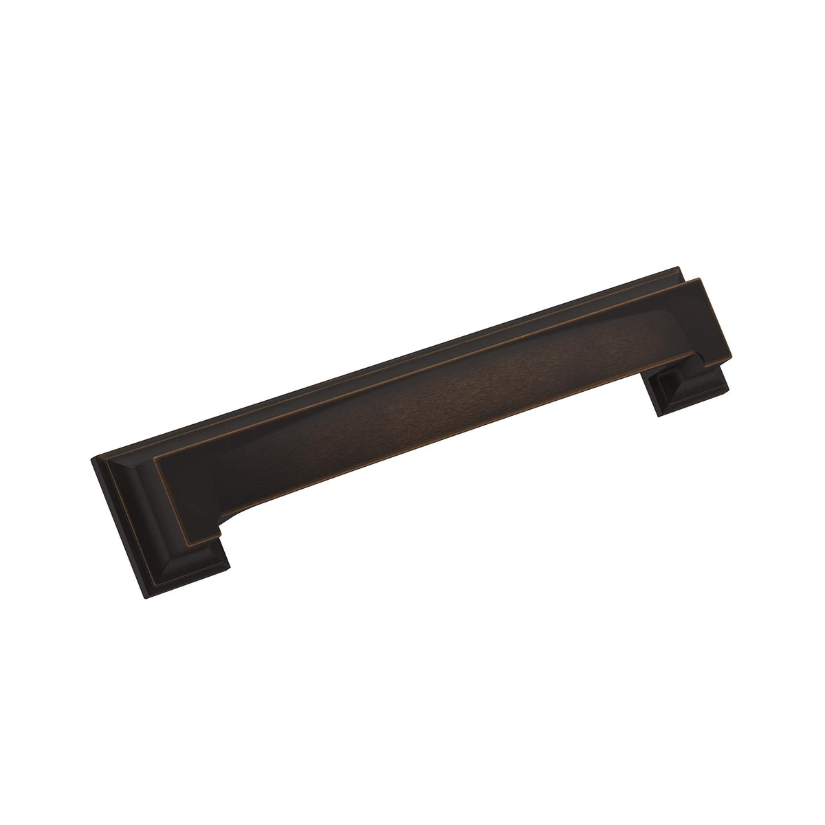 Amerock Cabinet Cup Pull Oil Rubbed Bronze 5-1/16 inch & 6-5/16 inch (128 mm & 160 mm) Center-to-Center Appoint 1 Pack Drawer Pull Cabinet Handle Cabinet Hardware