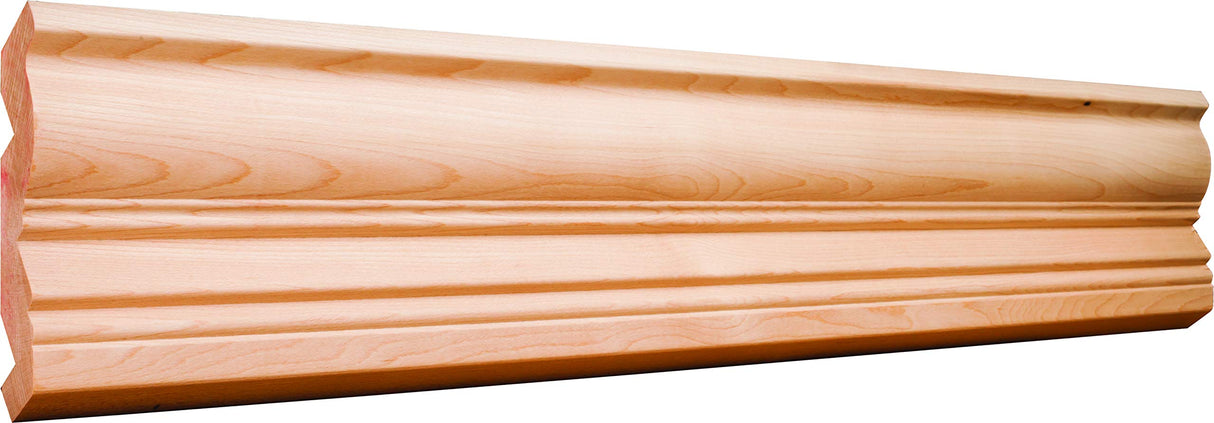Hardware Resources SC16HMP 3/4" D x 2-1/4" H Hard Maple Standard Crown Moulding