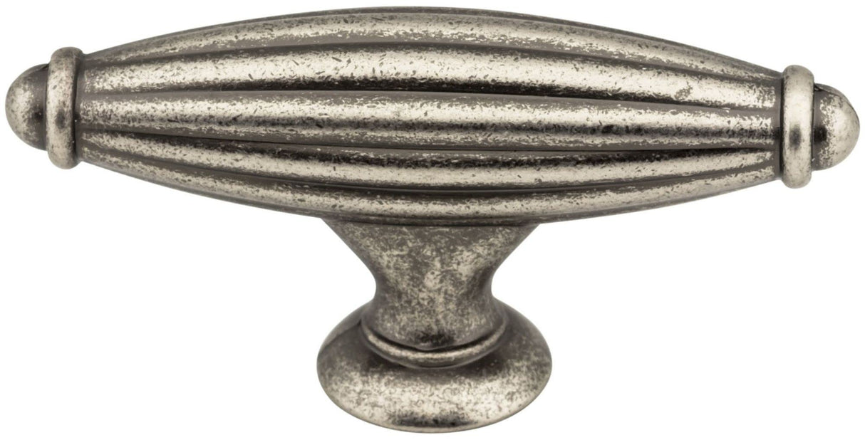 Jeffrey Alexander 618ABSB 2-5/8" Antique Brushed Satin Brass Glenmore Cabinet "T" Knob